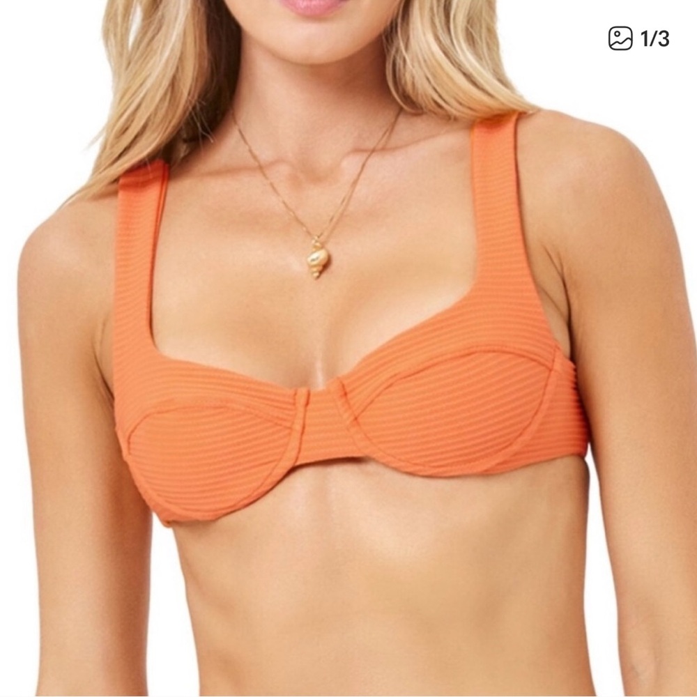 L*Space Nikita Bikini Top - Sienna Large NWT